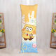 SpongeBob SquarePants Life-size Pillow Pieda Star Long Pillow Cute Cartoon Plush Doll Sleeping Leg Doll SpongeBob SquarePants-4 40x60 cm (half body) baby plush