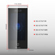 Hikvision DS-K1T671M/F72/673 Access Control Machine Fingerabdruckkarte Wischen Sie Gesichtserkennung All-in-One 7-Zoll-Bildschirm 12V8A Face Control Machine Netzt