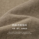By Creations【凉爽棉麻】柏品透气商务POLO衫男夏季亨利领职业通勤休闲短袖t 深卡其 S