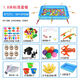 Children's fishing pond magnetic toy set square park stall fishing pool shopping mall inflatable fish pond 1.8m standard package