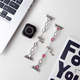 
Star Welcoming Metal Bracelet iwatchS8/S9 Apple Watch Apple Watch87654 Strap Se Bracelet Inlaid Diamond Bracelet Shell Retractable Chain-Silver Apple iWatch S841mm