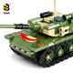 Joint Creation einfache Bausteine Mädchen Spielzeug Puzzle Tank Flugzeug Jungen Kindertages Geburtstag 99a Hauptschlachttank [neu]