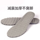YONEX badminton insoles professional power pad support arch anti-slip high elastic AC193CR gray M