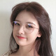 LESCA LUNETIER anti-blue light radiation glasses for women, Korean version, trendy retro, round face, slimming for men, literary and artistic with myopic degree, plain-faced mirror frame