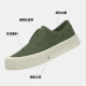 Zapatos de tela para hombres de la hoja de mapas de LeanLand Maple Suman para hombres Summer nuevos y transpirables delgados suaves SOLUS SOTRAS CANTRAS CON LIP LIPPETROS SULLOS ESPUESTOS CORRALES Men Green [Tamaño de zapato de cuero estándar] 43 (265 mm)