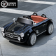 Kangshuai Aibeimei children's electric car four-wheeled seats and can be remotely driven by people 1-3-6 years old 5 toy cars kids and babies driving a baby stroller White soft wheel: leather seat + remote control + trunk Early education music mobile phone Bluetooth