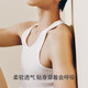 Three-gun vest for men [pure cotton high-elastic rib] with fitness and sports bottoming men's sleeveless t-shirt [2-pack]