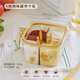 Shuke Ginkgo one-piece multi-grid seasoning box kitchen household salt shaker seasoning jar bottle combination set seasoning box