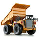 Renjuyi Alloy Super Large Remote Camion Tamion Trump Tamion Tamion Tamion de camion de transport pour enfants