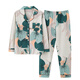 
Catman MIIOW cotton pajamas for women in summer spring and autumn 2025 new pure cotton long-sleeved middle-aged mother large-size home clothing set White MiiOW-xeq9906 XL suitable for 120-140Jin [Jin equals 0.5 kg]