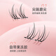 Beauty Skin Glue-free False Eyelashes (120 clusters of double-pointed small flame lower eyelashes) Eyelash Book Beginner's self-adhesive transparent stem MF8354