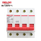 Delixi Electric small isolation switch modular main switch micro circuit breaker DZ47G-4P-100A