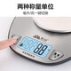 
Xiangshan kitchen scale high precision baking electronics household kitchen electronics food scale medicinal material scale EK9710 silver [0.1g precision/5KG] with cargo tray