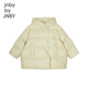 
jnby by JNBY Jiangnan cloth children's clothing autumn and winter down jacket thickened warm soft hooded boys, girls and children 1NAC12610 748 light bean yellow 130 cm
