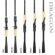 
Fishing House (TSURINOYA) Fishing Rod Luxury Rod DN General Used DRAGON Long-range Rod Perch Perch Mandarin Fish Rod High-Sensitivity Sea Bass Pole 2.04 meters Gun Handle C682L