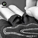 ROCKBROS Cycling Gloves Half Finger Gloves Men's and Women's Anti-Slip Breathable Mountain Bike Cycling Equipment Cycling Gloves Gray XL