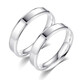DL 1998 Fat Donglai same style PT950 platinum ring plain ring platinum pair of rings for couples a pair of men's and women's diamond rings wedding rings Mo Simple Love Platinum Men's Ring Single