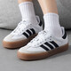 阿迪达斯（adidas）官网官方 三叶草女鞋板鞋 德训鞋T头鞋休闲鞋子低帮小白鞋运动鞋 JI1349/店长推荐 36