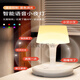 Intelligent voice control bedroom table lamp bedside lamp plug-in desktop bedside table socket night light light luxury voice colorful version 4 sockets + USB 2.8 meters