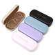 Glasses box Myopia reading glasses mirror box glasses cloth glasses box metal anti-pressure iron box myopia mirror box black