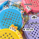 Qiyoubaa Katze Magnetische Stahlball -Malboard Tastatur Tastatur Lust auf den Karton, Cartoon -Spielzeug beste Freunde Paar Taschen und Anhängergeschenke Lila 1 Pack - Katzenmagnetstahl Ball Malerei [einschließlich super süßes Spaß #Variable Magnetic Snap Malting Board