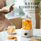 Le Stew health pot mini health cup electric stew cup office tea kettle tea maker small one-person flower tea kettle kettle electric tea cup heating coaster stew pot all in one 0.6L mechanical model + tea drain (glass lid) If you purchase more than 10 units, you can contact customer service to exchange for a gift box
