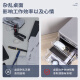 得力桌面文件柜桌面收纳盒抽屉带锁储物柜资料柜档案柜文件置物架金属外壳办公用品9794 四层文件柜【灰色】 得力金属文件柜