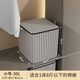 Jiu Wenbao home storage box wardrobe layered artifact clothes and pants storage box fabric cationic storage basket starry sky gray large size can hold 10 pairs of jeans No Specifications