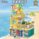 Inbrixx Tidy Bear Kaffeehaus Convenience Street Street View Model Bauschalt Spielzeug Geschenk Echt Autorisierung Tedidy Bear Kaffeehaus [1381 Partikel]