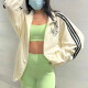 Adidas Jacke Frauen Frühling und Herbst Neues Fitnesstraining Sportswear Stand Collar Windproof Casual Jacket Ji9768 L