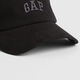 Gap Men's Clothing 2025 Frühling Neues Sticklogo Pure Cotton Baseball Cap American Baseball Cap American Version 603133 Schwarz All Size