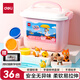 Deli 36 Farbe Ultra -Licht -Ton Baby Kinder Farbe Schlamm Plastil Plastil Clay Handgefertigte DIY Toy Box Easy Storage Kinder Geburtstag Kindergärtner Schule Start Schreibwarengeschenk