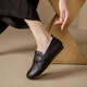 Zapatos de madre de cuero suave de cuero genuino de Kanglibi zapatos individuales de mediana edad y viejos cómodos y no cansados zapatos de cuero de mediana edad y viejos zapatos jóvenes y sin deslizamiento de mujeres primavera y otoño estilo 677 agujeros de agujero transpirable y no molido 41 41