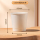 Rice rattan disposable cup thickened drinking cup rice husk food grade high-end office home hospitality small tea cup beverage cup 125ml rice husk water cup 10 packs (200 in total)