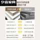 虞萌馨迪2025新款实木储物柜客厅家用厨房组装酒柜收纳置物柜餐边柜一体 款式12240*220钢化玻璃