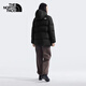 Куртка North Face Down для женской средней длины ветропроницаемой и теплой 700 бархатной наполнителя для осенней и зимней новой 81S6 4H0/космический черный m/160