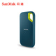 Sandisk 4TB NVME Mobile Solid State Drive (PSSD) E61 Songbaiqing SSD Lesegeschwindigkeit 1050 MB/s Mobiltelefon Direkter Verbindung Laptop externe Festplatte