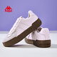 KAPPA women's shoes pink thick sole German training shoes for women 2025 summer breathable versatile board shoes for women casual sports shoes for women milk tea powder 37