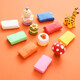 Morgenlicht (m/g) 36 Farbe sicher und superleuchtt leuchtende Tonfarbe Plastikine 4d Kinder handgefertigtes DIY -Spielzeug Ake039H9 1 Beutel (1 Stück Gummi senden)