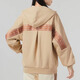 adidas阿迪达斯女子WORD FZ HOODIE加绒运动休闲连帽夹克外套IK9893 IK9893 L