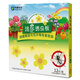 Zhongjie square flower-type armyworm board small flying insect yellow board double-sided armyworm trap flower household small black flying aphids 1 box 12 tablets