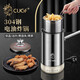 Chu Guifei electric fryer household smart electric fryer heightened fuel-saving small deep pot 304 stainless steel string frying pot 2L30 1 inch 2L30