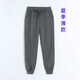 Buenpu School uniform pants for primary and secondary school students in spring and autumn children's dark gray baseball uniform pants for girls and boys gray navy blue school pants gray straight 677B 170 cm