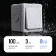 International electrician outdoor waterproof switch IP66 outdoor waterproof box surface-mounted rainstorm light power supply dual control protection one-on switch
