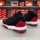 耐克（NIKE）篮球鞋女鞋秋季新款休闲鞋Air Jordan Max Aura小康扣耐磨运动鞋 AQ9214-006黑红 35.5