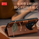 Suoaige Xiaomi 13 Mobiltelefonhülle Xiaomi 13pro Schutzhülle Xiaomi 13 Ultra echtes Leder Vollbedeckung Flip Leder Hülle Magnetische Absorption Anti-Fall-Fall sofort transformierte Backkartenbeutel Lagern und Frauen [Brown] Magnetklappe Lederhülle Xiaomi 13
