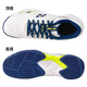 Yonex Badminton Schuhe für Männer und Frauen Neue Ca1wex weit zuletzt atmungsaktiven nicht schlupfhaften Kee-resistenten professionellen Sportarten yy Badminton Schuhe Shbca1ex White Navy Herren 43 (275 mm)