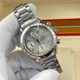 [SECUPO 99 NUEVO] OMEGA Men's Watch Omega Speedmaster Series Calendario Carry Calendar Display de acero inoxidable CUFFLE PLOTING Observatorio Certificado Luminoso Luxury 3523.30.00 Speedmaster Double Calendar Plate Gris 39 mm de 39 mm