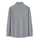 Shanshan shirt long-sleeved wool autumn and winter thickened brushed far infrared warm soft solid color shirt top