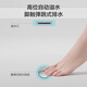 
JOMOO Bathtub, small adult apartment bathing bathing pool, bathroom bathing independent acrylic oval art bathtub 1.6m with shower bubble massage tank YC13116